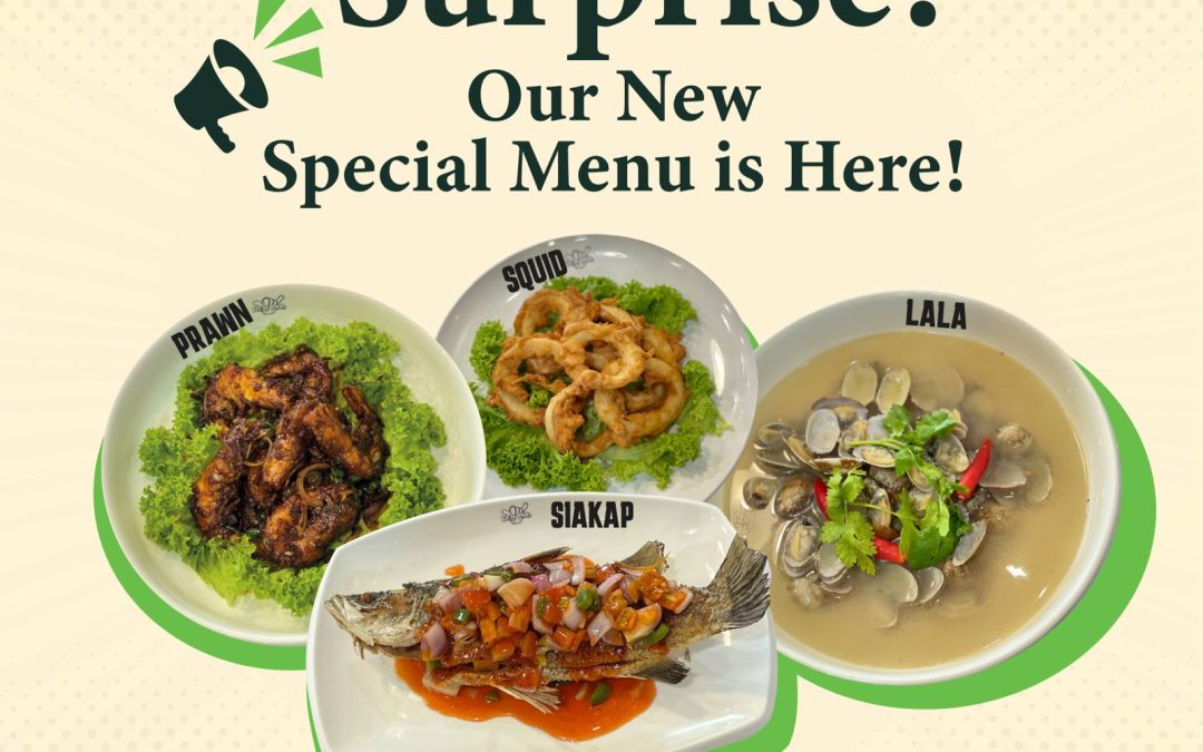 SPECIAL MENU!